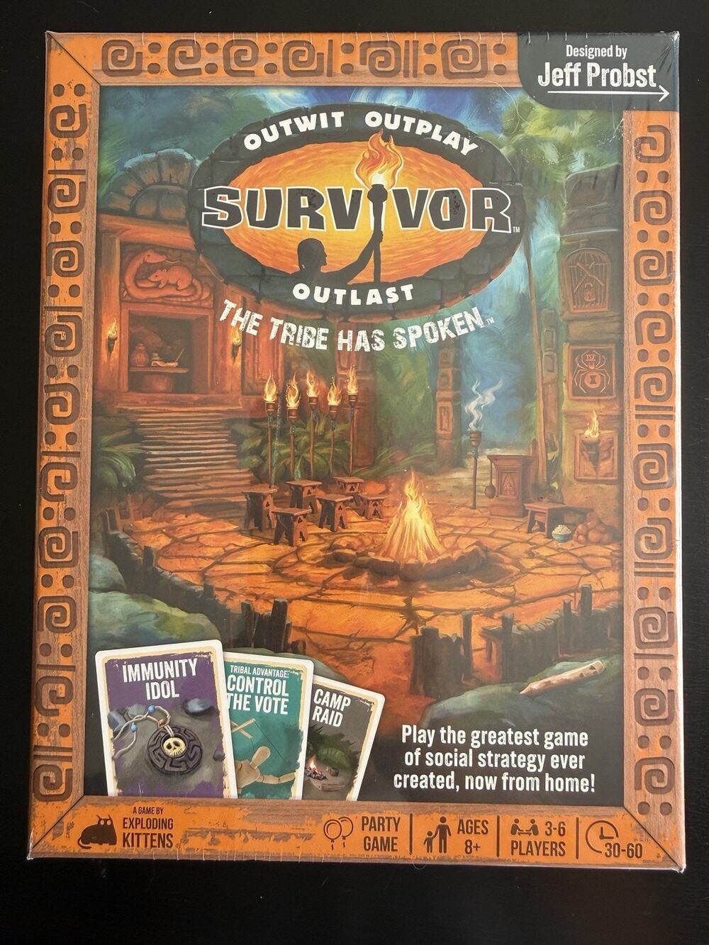 Exploding Kittens: Survivor: The Tribe Has Spoken - Family Party Game
